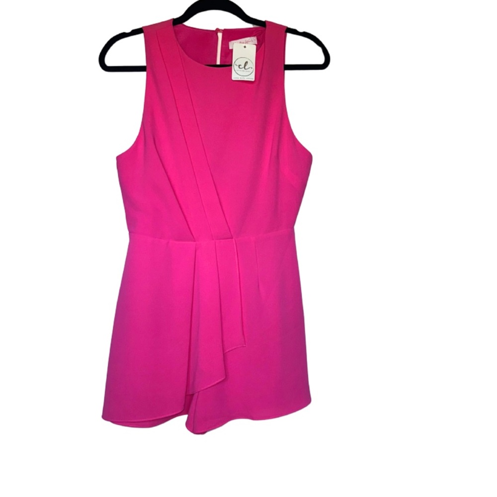 Do + Be Hot Pink Romper - Medium